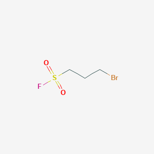 molecular formula C3H6BrFO2S B13525472 3-Bromopropane-1-sulfonylfluoride 