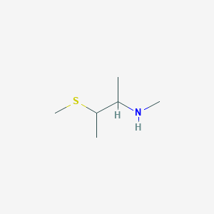 Methyl[3-(methylsulfanyl)butan-2-yl]amine