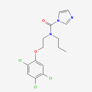 N-propyl-N-[2-(2,4,5-trichlorophenoxy)ethyl]-1H-imidazole-1-carboxamide