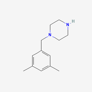 molecular formula C13H20N2 B13525498 1-[(3,5-Dimethylphenyl)methyl]piperazine 