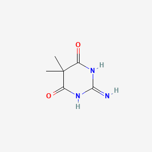 2-Amino-6-hydroxy-5,5-dimethyl-4,5-dihydropyrimidin-4-one