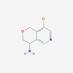 8-Bromo-3,4-dihydro-1H-pyrano[4,3-C]pyridin-4-amine