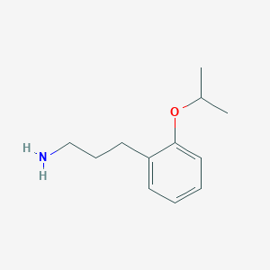 3-{2-[(Propan-2-yl)oxy]phenyl}propan-1-amine