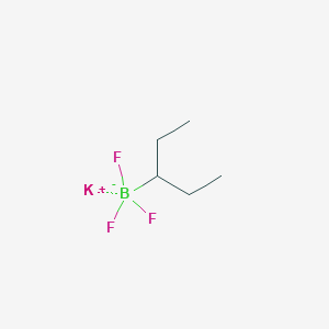 Potassium trifluoro(pentan-3-yl)boranuide