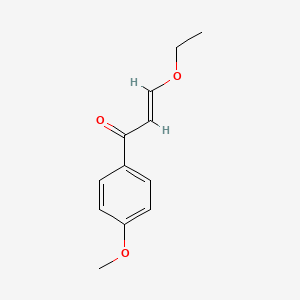 3-Ethoxy-1-(4-methoxyphenyl)prop-2-en-1-one