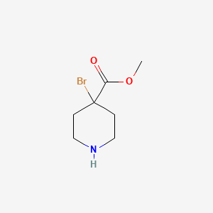 Methyl 4-bromopiperidine-4-carboxylate