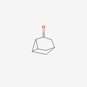 molecular formula C8H10O B13525921 Tricyclo[3.2.1.0,2,7]octan-3-one 