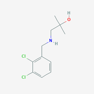 1-((2,3-Dichlorobenzyl)amino)-2-methylpropan-2-ol