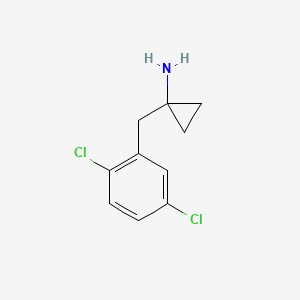 1-(2,5-Dichlorobenzyl)cyclopropan-1-amine