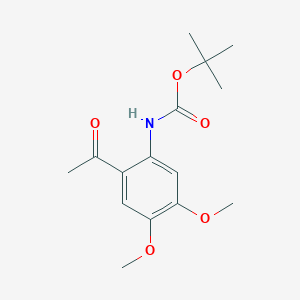 tert-Butyl (2-acetyl-4,5-dimethoxyphenyl)carbamate