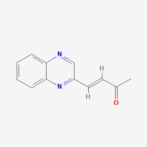 4-(Quinoxalin-2-yl)but-3-en-2-one