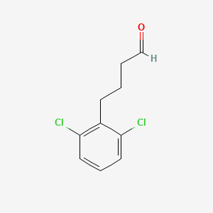 4-(2,6-Dichlorophenyl)butanal