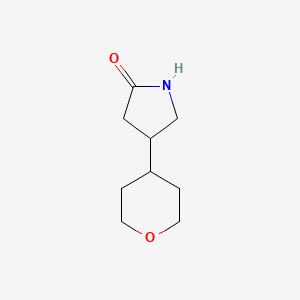 4-(Oxan-4-yl)pyrrolidin-2-one