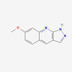 7-methoxy-1H-pyrazolo[3,4-b]quinoline