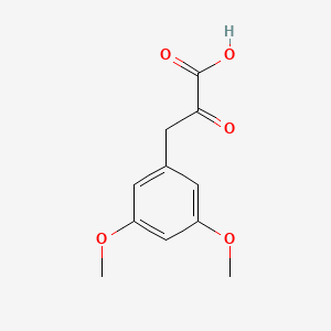 3-(3,5-Dimethoxyphenyl)-2-oxopropanoic acid