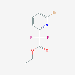 (6-Bromo-pyridin-2-yl)-difluoro-acetic acid ethyl ester