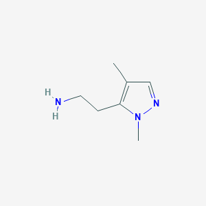 2-(1,4-dimethyl-1H-pyrazol-5-yl)ethan-1-amine