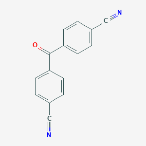 molecular formula C15H8N2O B135262 4,4'-二氰基二苯甲酮 CAS No. 32446-66-5