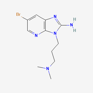 6-Bromo-3-[3-(dimethylamino)propyl]-3h-imidazo[4,5-b]pyridin-2-amine