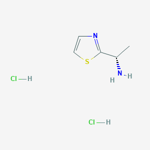 (S)-1-(Thiazol-2-YL)ethan-1-amine dihydrochloride