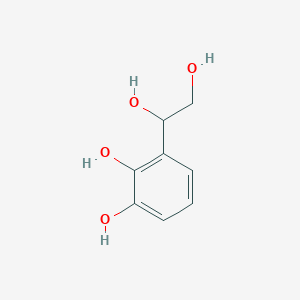 3-(1,2-Dihydroxyethyl)benzene-1,2-diol