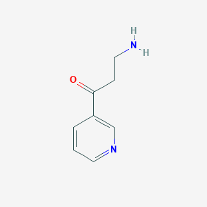 3-Amino-1-(pyridin-3-yl)propan-1-one