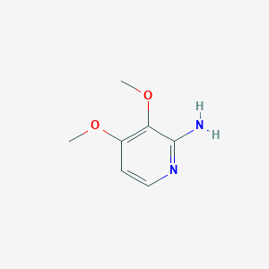 molecular formula C7H10N2O2 B13526447 3,4-Dimethoxypyridin-2-amine 