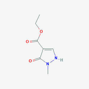 molecular formula C7H10N2O3 B1352646 5-羟基-1-甲基-1H-吡唑-4-羧酸乙酯 CAS No. 88398-78-1