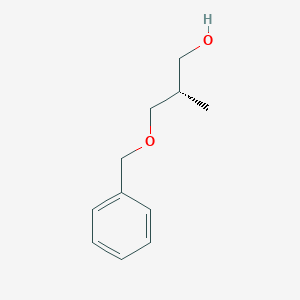 B1352647 (S)-3-(benzyloxy)-2-methylpropan-1-ol CAS No. 63930-46-1
