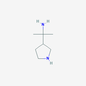 2-(Pyrrolidin-3-yl)propan-2-amine