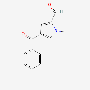 B1352652 1-methyl-4-[(4-methylphenyl)carbonyl]-1H-pyrrole-2-carbaldehyde CAS No. 117378-81-1