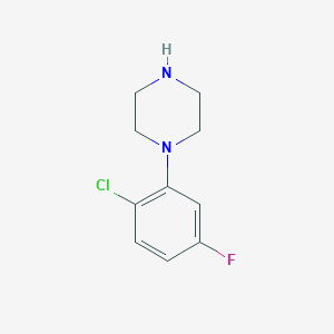 1-(2-Chloro-5-fluorophenyl)piperazine