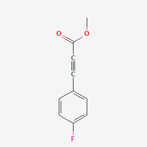 molecular formula C10H7FO2 B1352667 3-(4-氟苯基)丙-2-炔酸甲酯 CAS No. 42122-44-1