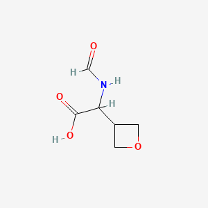 2-Formamido-2-(oxetan-3-yl)acetic acid