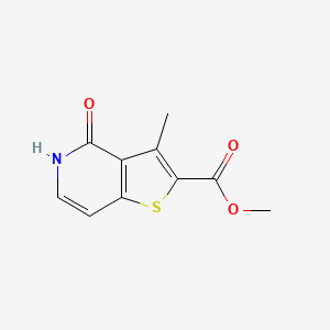 methyl3-methyl-4-oxo-4H,5H-thieno[3,2-c]pyridine-2-carboxylate