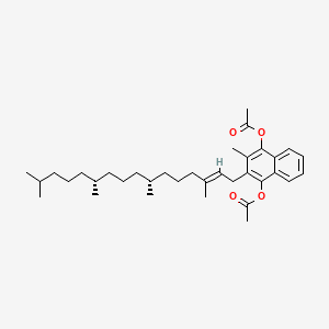 molecular formula C35H52O4 B1352680 维生素 K1 二乙酸酯 CAS No. 604-87-5