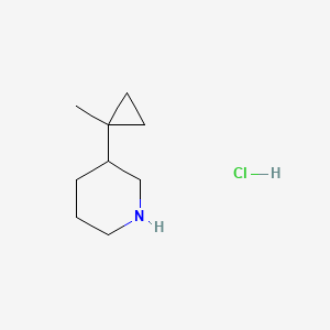 3-(1-Methylcyclopropyl)piperidinehydrochloride