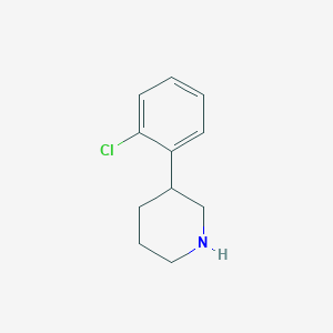 3-(2-Chlorophenyl)piperidine