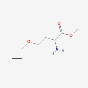 Methyl o-cyclobutylhomoserinate