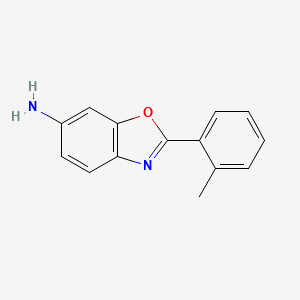 B1352691 2-(2-Methylphenyl)-1,3-benzoxazol-6-amine CAS No. 775302-22-2