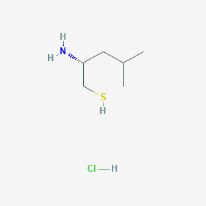 (2R)-2-amino-4-methylpentane-1-thiolhydrochloride