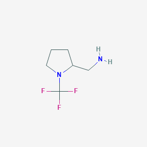 (1-(Trifluoromethyl)pyrrolidin-2-yl)methanamine