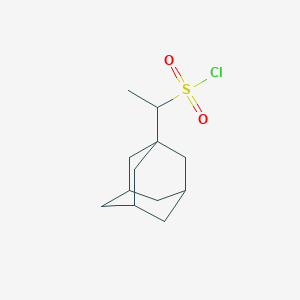 1-(Adamantan-1-yl)ethane-1-sulfonyl chloride