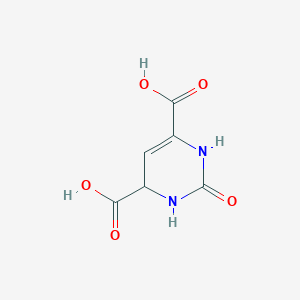 molecular formula C6H6N2O5 B13527015 2-Oxo-1,2,3,6-Tetrahydropyrimidine-4,6-Dicarboxylic Acid 