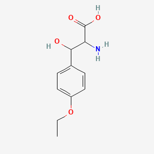 2-Amino-3-(4-ethoxyphenyl)-3-hydroxypropanoic acid