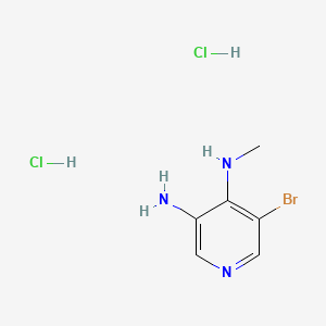 5-bromo-N4-methylpyridine-3,4-diamine dihydrochloride