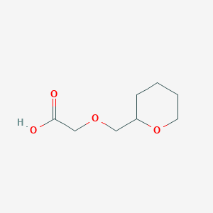 B1352711 (Tetrahydro-2H-pyran-2-ylmethoxy)acetic acid CAS No. 876716-61-9