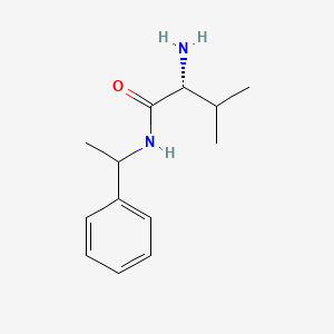 (2r)-2-Amino-3-methyl-N-(1-phenylethyl)butanamide