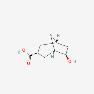 rac-(1R,3R,5S,6R)-6-hydroxybicyclo[3.2.1]octane-3-carboxylicacid