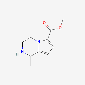 Methyl 1-methyl-1,2,3,4-tetrahydropyrrolo[1,2-a]pyrazine-6-carboxylate